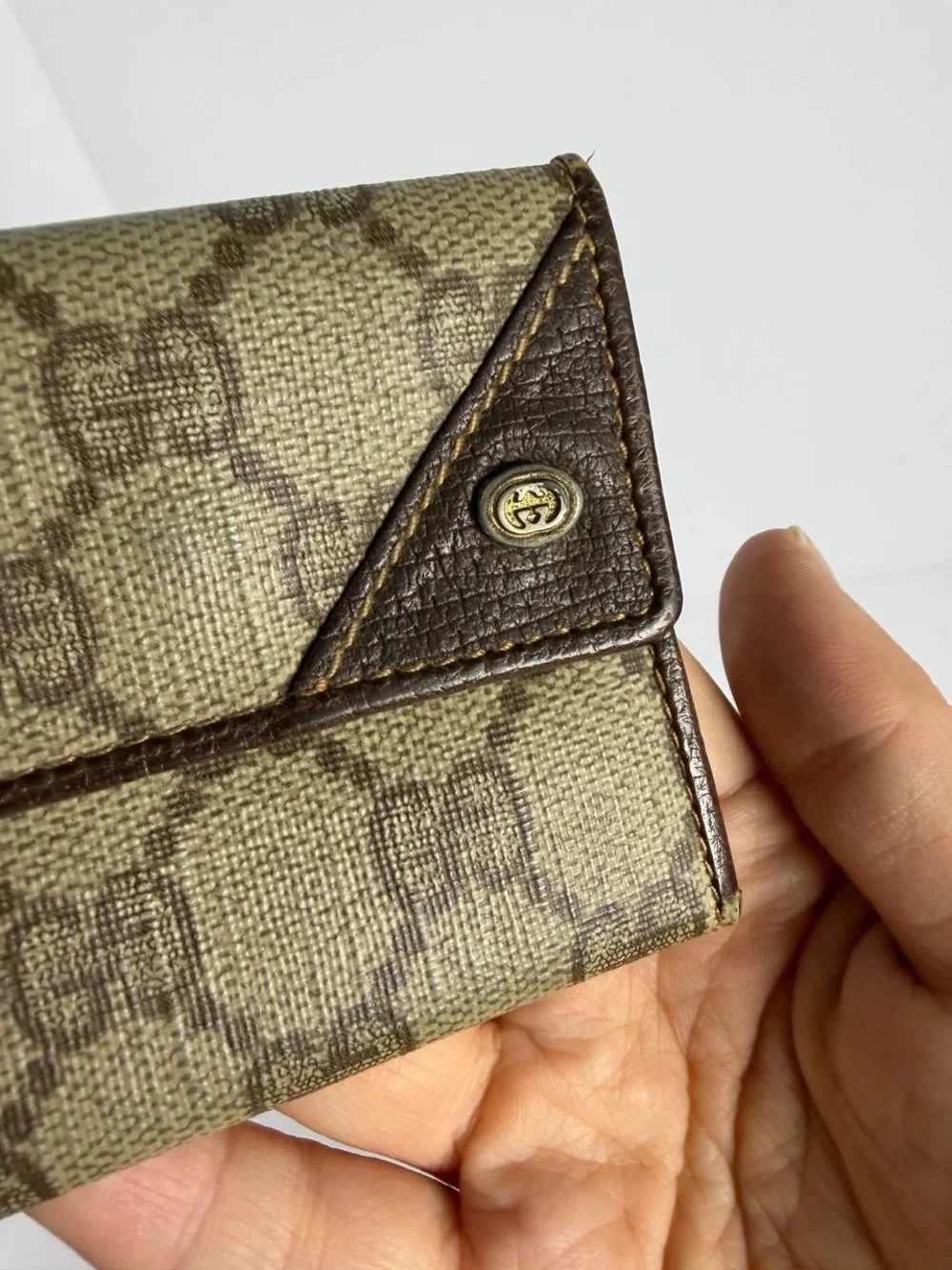 Gucci GG Supreme Canvas Wallet Coin Purse - Picture 4 of 12